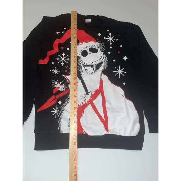 Disney The Nightmare Before Christmas Jack Skellington Sweater Size Small - Picture 3 of 5